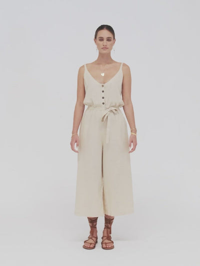 Willow Cropped Jumpsuit - Hana The Label
