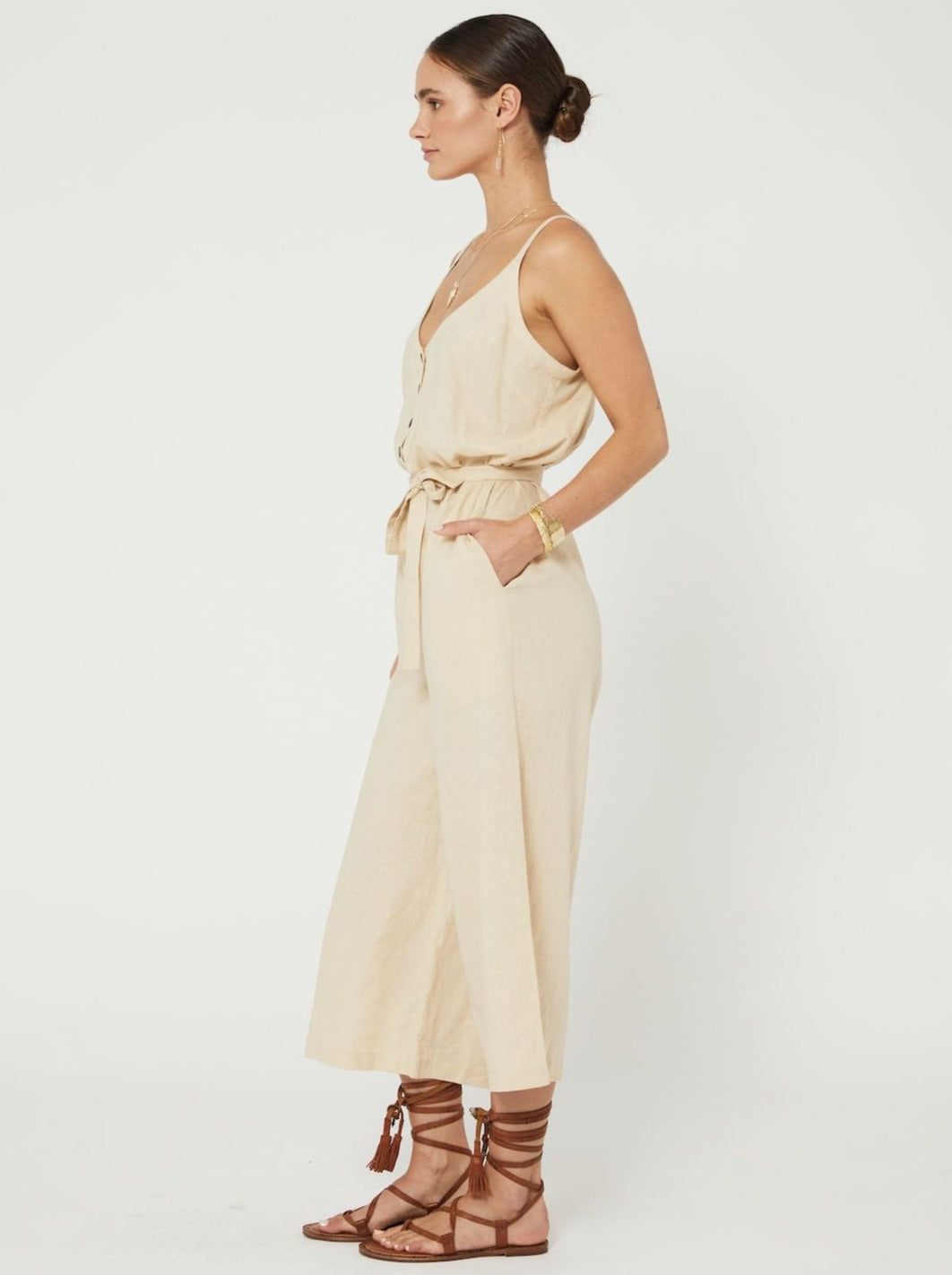 Willow Cropped Jumpsuit