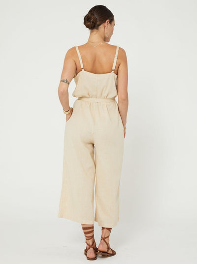 Willow Cropped Jumpsuit - Hana The Label